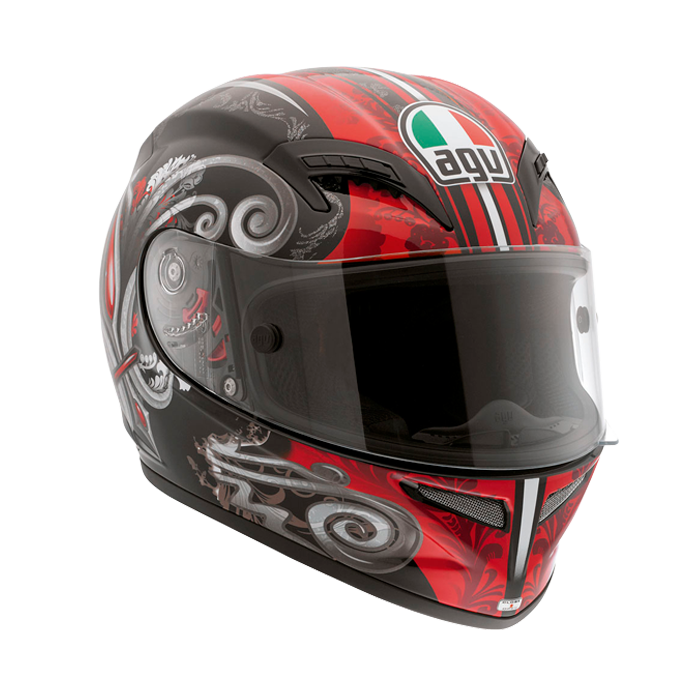 Picture of AGV Race Grid Stigma Black/Red
