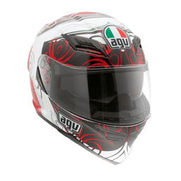 Show details for AGV GT Horizon Absolute White/Red Picture of AGV GT Horizon Absolute White/Red