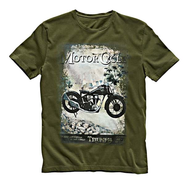 Picture of Triumph - Herren Vintage Motorcyclet T-Shirt