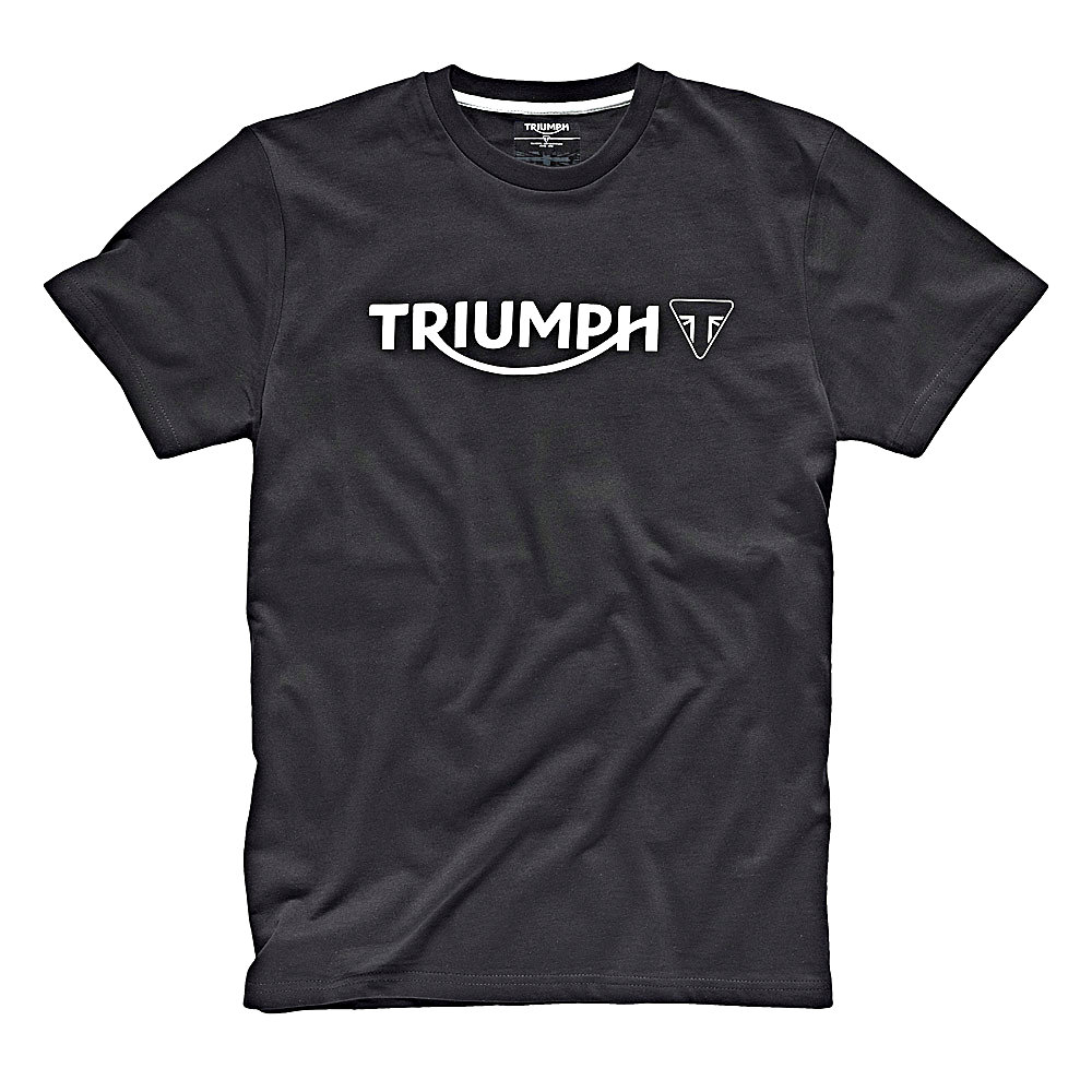 Picture of Triumph - Herren Logo Tee Black T-Shirt