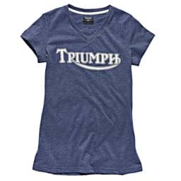 Bild von Triumph - Damen Vintage Logo T-Shirt (Navy)