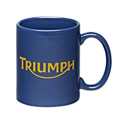 Picture of Triumph - Logo Kaffeebecher Blau/Gelb