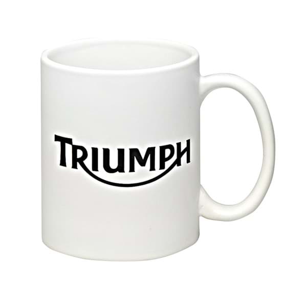 Picture of Triumph - Logo Kaffeebecher (Weiss/Schwarz)