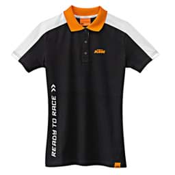 Picture of KTM - Girls Corporate Polo Black