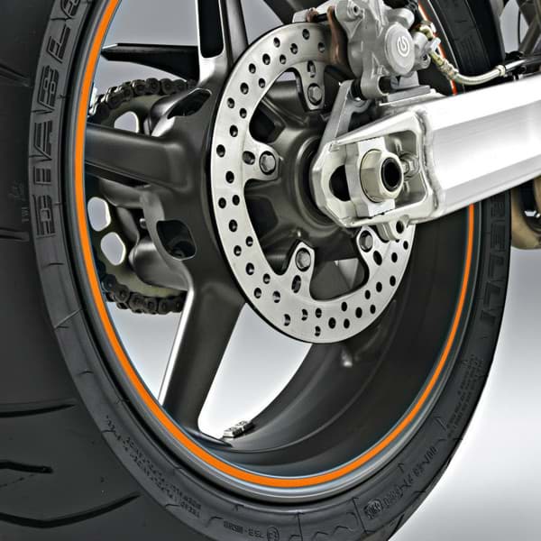 Picture of KTM - Felgenringaufkleber Set "Orange"