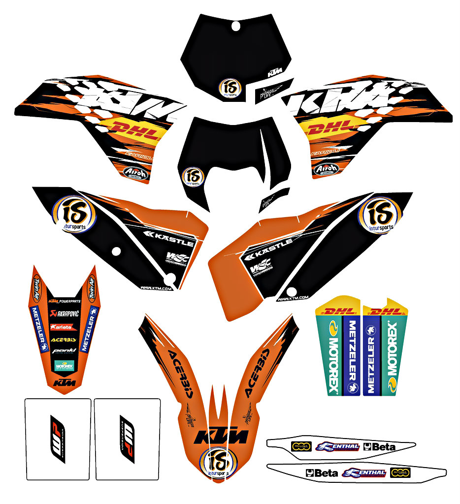 Bild von KTM - Factory Grafik Kit