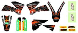 Bild von KTM - Racing Graphic Kit "Schwarz"