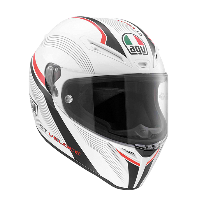 Picture of AGV Race GT Veloce Aspide White/Black/Red
