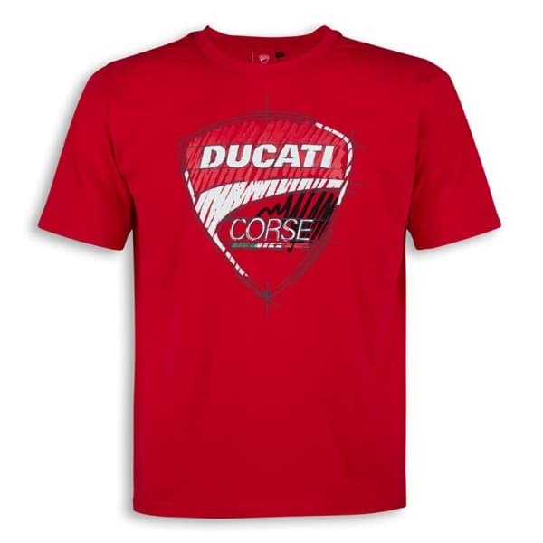 Picture of Ducati - T-Shirt Sketch rot