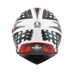 Picture of AGV GT Skyline Psyco White/Gunmetal/Red