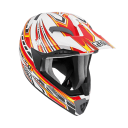 Picture of AGV Off-Road MT-X Point White/Red/Yellow