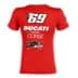 Picture of Ducati Nicky D69 damen T-shirt