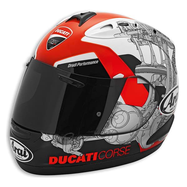 Picture of Ducati Corse helmet 14 Arai RX GP-7