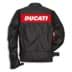 Picture of Ducati Company 14 Rev'it jacket black red leather jacket men
