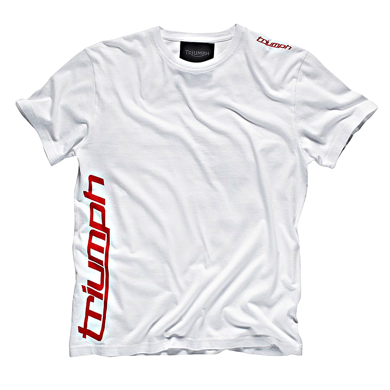Picture of Triumph - Sports Script T-Shirt (Weiss)