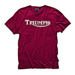 Picture of Triumph - Vintage Logo T-Shirt Burgundy