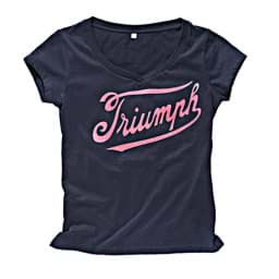 Picture of Triumph - Damen Sports Script Logo Schwarz T-Shirt