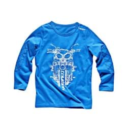 Picture of Triumph - Kinder JNR Script T-Shirt Blau