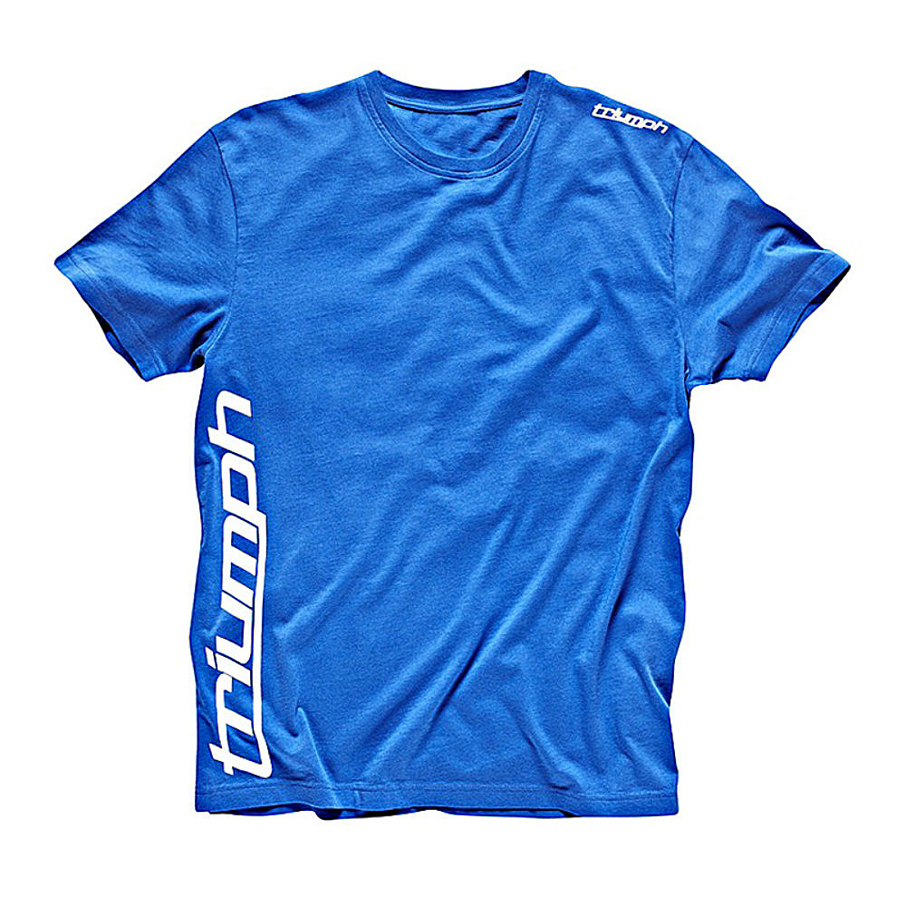 Picture of Triumph - Sports Script T-Shirt (Blau)