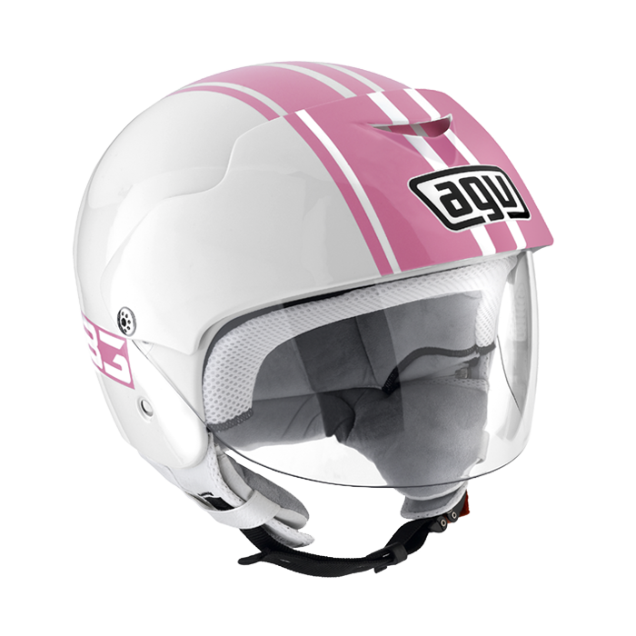 Picture of AGV City Bali II Multi B3 White/Pink