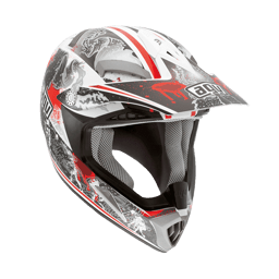 Picture of AGV Off-Road MT-X Junior Evolution White/Red